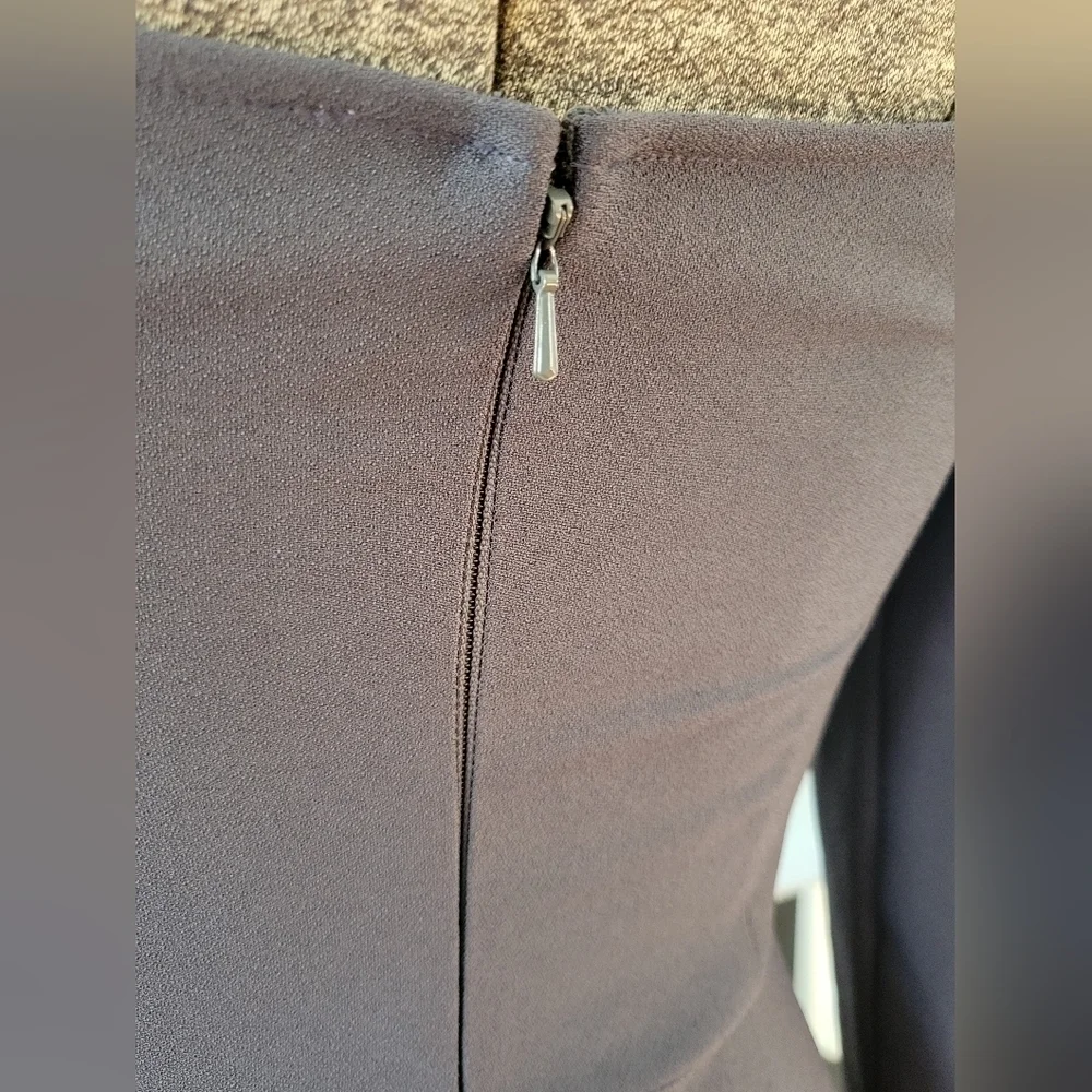 Leith Blue Flare Sleeve keyhole Back Dress-Size Small - Picture 4 of 7